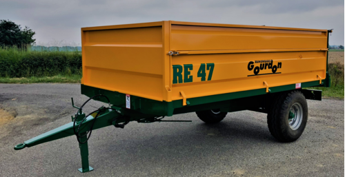 Transport - Remorques agricoles - Remorque à ridelles RMG et RE