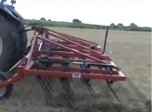 Travail du sol - Déchaumeur à dents - Herse à dents droites RAPID MULCH