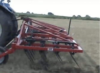 Travail du sol - Déchaumeur à dents - Herse à dents droites RAPID MULCH