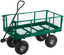 Equipement tondeuse - Accessoires - Chariot grillagé en métal