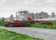 Fenaison - Faucheuses conditionneuses - Groupe de fauche avec groupeur