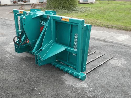 Manutention - Fourche - Fourche à fond poussoir super renforcée 2,50 m - 10 doigts