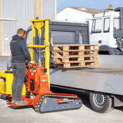 Manutention - Fourche - TRANSPALETTE TOUS TERRAINS