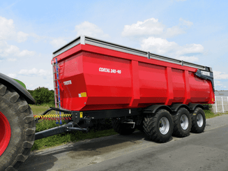 Transport - Remorques agricoles - Benne à fond poussant COBALT