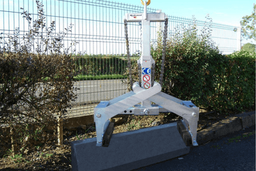 Manutention - Pince balle - Pince bordures et pose bordures