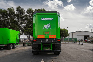Transport - Remorques agricoles - Benne à fond poussant HMFT
