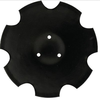 Pièces usure disque, dent - Déchaumage - Disque déchaumeur crénelé 380 x 4 HORSCH adaptable