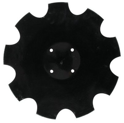 Pièces usure disque, dent - Déchaumage - Disque déchaumeur crénelé 460 x 4 AMAZONE adaptable