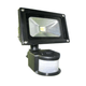 Electricité - Projecteurs filaires - PROJECTEUR FIXE LED DETECTECTEUR 10W