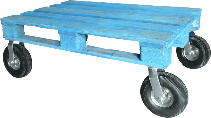 Equipement d'atelier - Manutention - Kit 4 roues gonflables