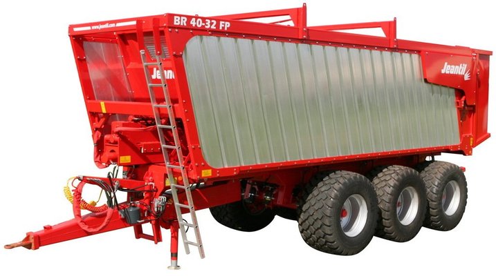 Transport - Remoques agraires - Benne BR à fond poussant