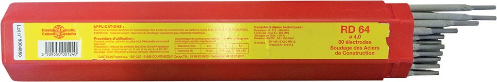 Soudure - Electrodes - Electrode acier 2,5x350