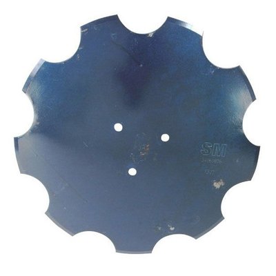 Pièces usure disque, dent - Déchaumage - Disque déchaumeur crénelé 460 x 6 HORSCH adaptable