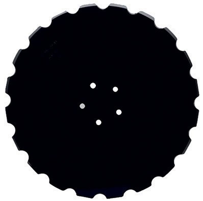 Pièces usure disque, dent - Déchaumage - Disque déchaumeur crénelé 565 x 6 KVERNELAND ACCORD adaptable