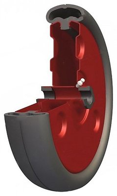 Pneus, chambres à air - Pneus, roues semoir - Roue complète FARMFLEX Ø280 X 65 mm