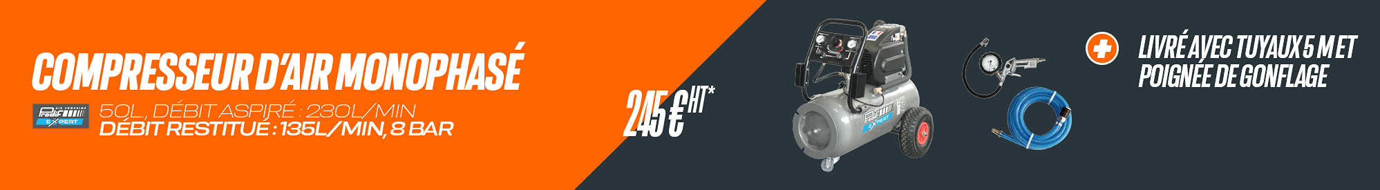 Compresseur d'air monophasé