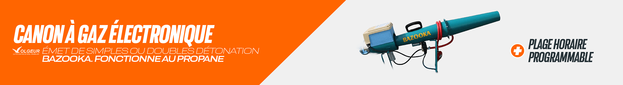 Canon à gaz électrique