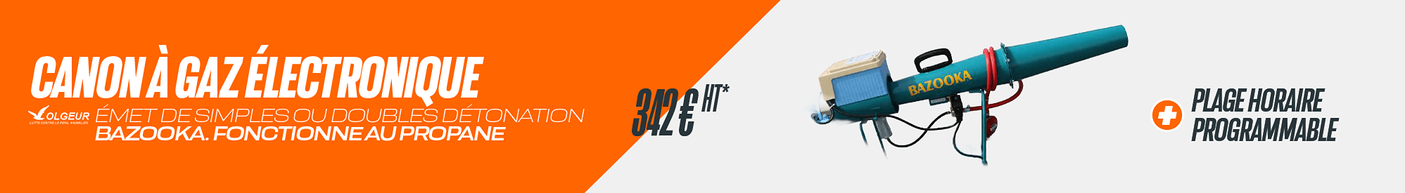 Canon à gaz électrique
