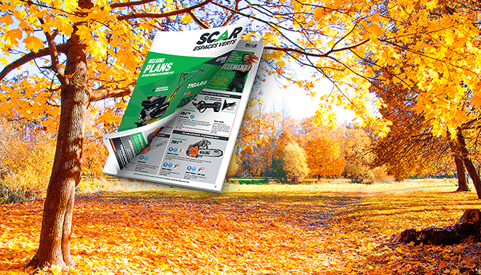 Avec nos bons plans automne espaces verts, profitez de prix malins !
