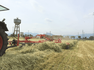 Fenaison - Andaineurs rotatifs - Andaineur STAR 2 rotors, dépose latérale ou centrale