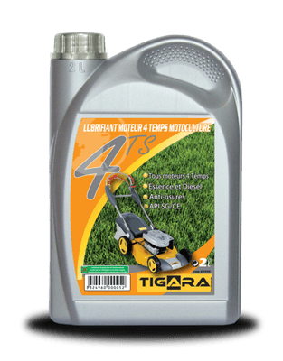 Lubrifiants - Motoculture - Huile moteur 4 temps