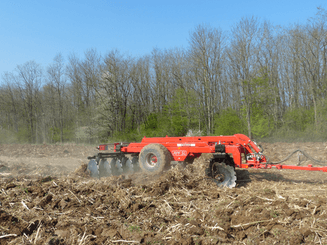 Travail du sol - Outils à disques - Cover crop autoporteur forestier en V