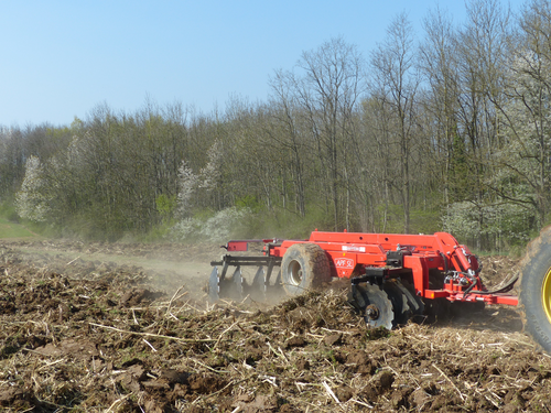 Travail du sol - Outils à disques - Cover crop autoporteur forestier en V
