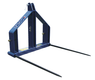 Manutention - Pic botte - Fourche pour balle pour 3 points-chargeurs frontaux et télescopiques