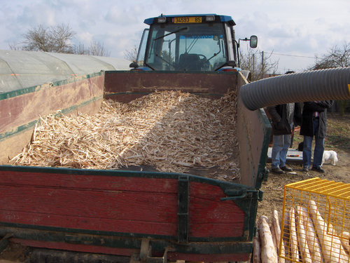 Matériel de ferme/outillage - Enfonces pieux - Appointe - Ecorceuse de pieux ROBOPEL