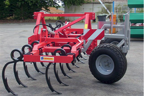 Travail du sol - Outils à dents - Cultivateur châssis  repliable avant ou arrière 
