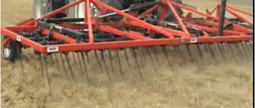 Travail du sol - Outils à dents - Herse à dents droites RAPID MULCH