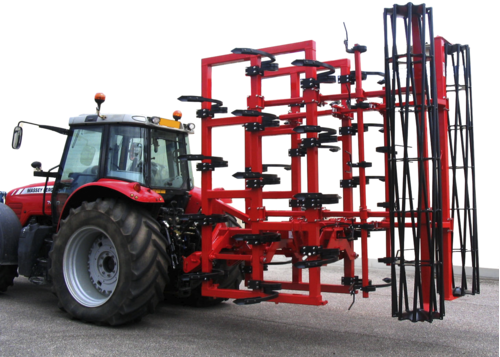Travail du sol - Outils à dents - Déchaumeur à dents porté repliable DEKOFLEX