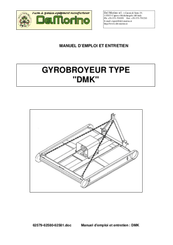 Herbes et entretien - 3 points entretien - Gyrobroyeur DMK 90