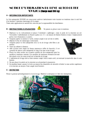 Equipement tondeuse - Crics - Cric lève autoportée latéral 300 kg