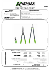 Autre - Accessoires motoculture - Lot de 3 coupants