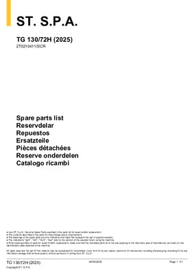 Herbes et entretien - Tondeuse autoportée essence - Tondeuse autoportée à éjection arrière TG 130/72H