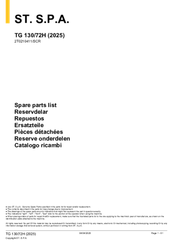 Herbes et entretien - Tondeuse autoportée essence - Tondeuse autoportée à éjection arrière TG 130/72H