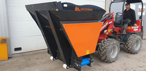 Manutention - Outils de manutention - Godet pailleur de logettes BEDDING MASTER