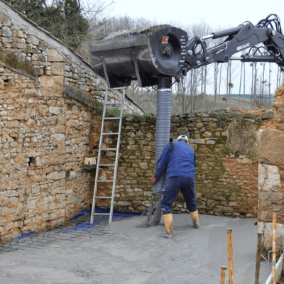 Matériel de ferme - Bétonnière - Malaxeurs - Godet malaxeur à béton TUBOMIX