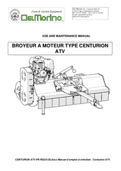 Herbes et entretien - 3 points entretien - Broyeur CENTURION ATV