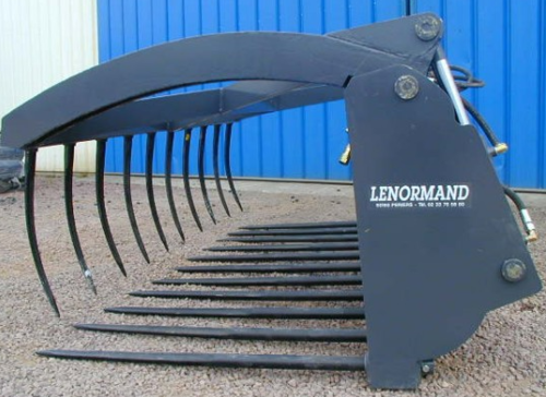 Manutention - Fourche - Fourche pour chargeur avec et sans grappin.