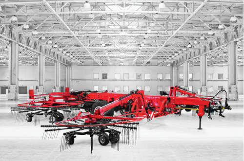 Fenaison - Andaineurs rotatifs - Andaineur STAR 4 rotors à dépose centrale