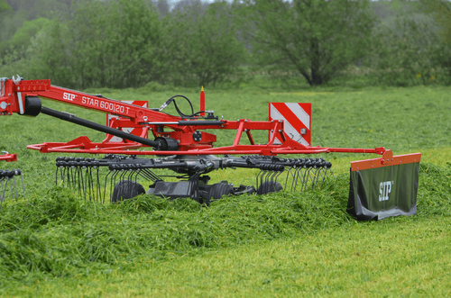 Fenaison - Andaineurs rotatifs - Andaineur STAR 2 rotors, dépose latérale ou centrale