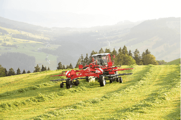 Fenaison - Andaineurs rotatifs - Andaineur STAR 2 rotors, dépose latérale ou centrale